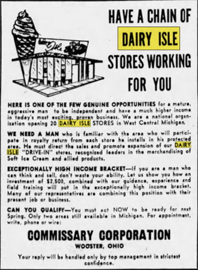 Dairy Isle - Oct 23 1956 Article (newer photo)